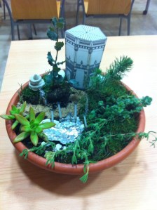 Pequeño jardín del Museo Cerralbo