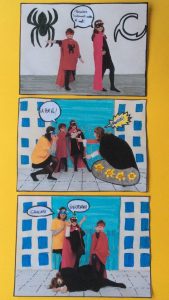 Cómic de 3 viñetas