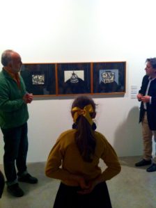 Colección Telefónica, 'Sudario, Caballero y Retrato imaginario' de Antonio Saura.