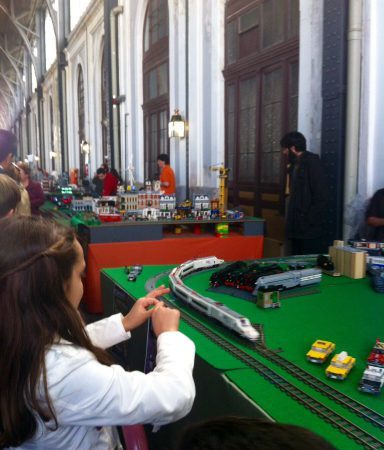 Exposición LEGO en Museo Ferrocarril
