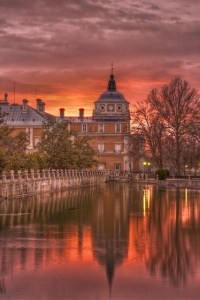 Atardecer Palacio Aranjuez