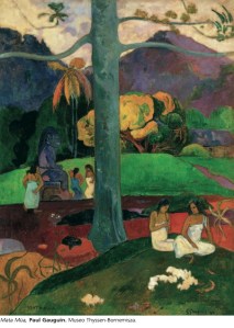 Mata Mua . Paul Gaugin