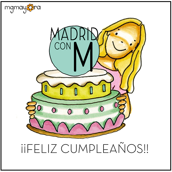 Dibujo de cumpleaños de MadridconM