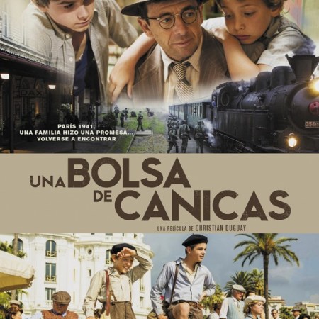 Cartel de “Una bolsa de canicas”