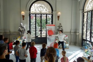 Esgrima en el Museo Lázaro Galdiano