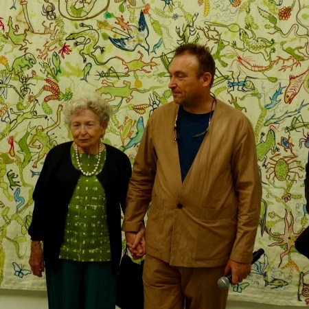 Antonia Artigues y Miquel Barceló Vivarium en el Real Jardín Botánico