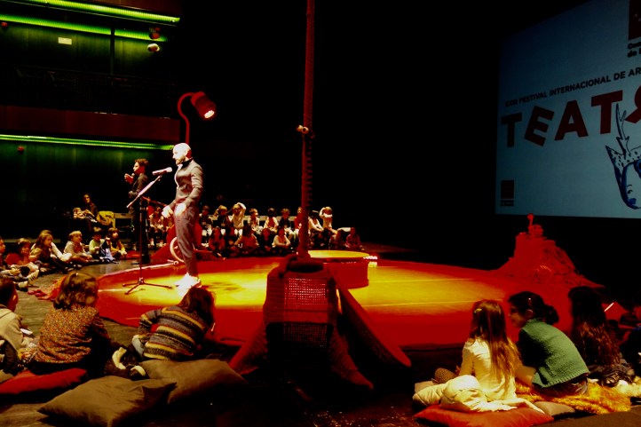 Jaime De los Santos en la Presentación de TEATRALIA a la prensa